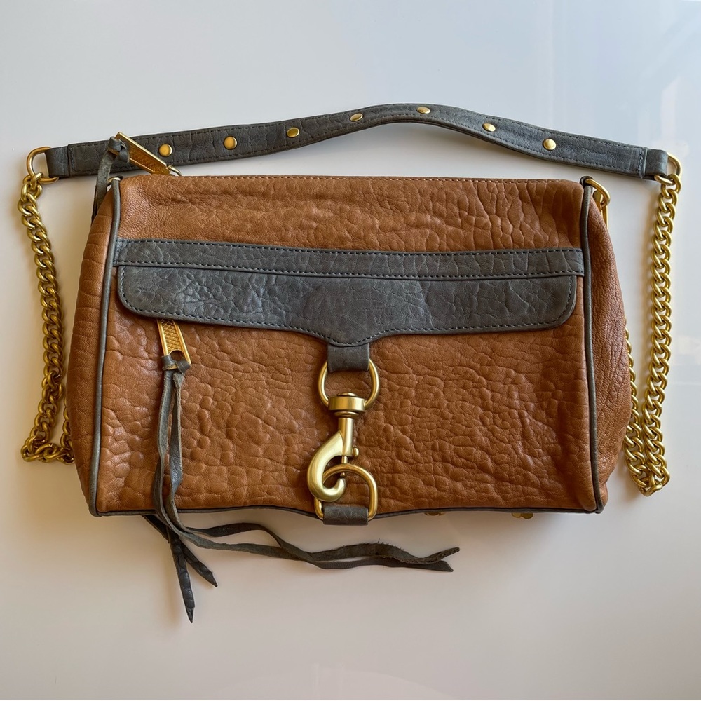 NWT Rebecca Minkoff Brown and Grey Purse